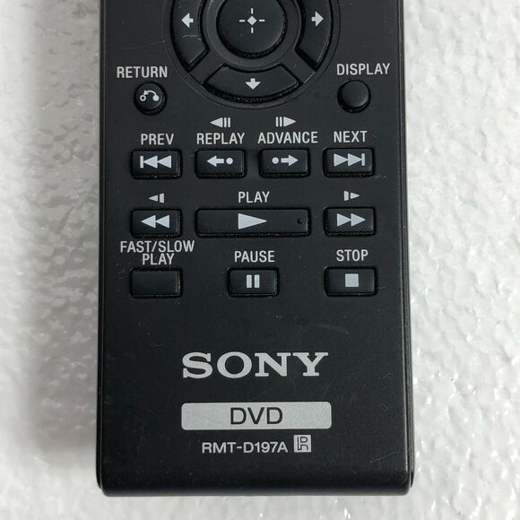 Sony DVD Remote Control RMT-D197A - Picture 6 of 7